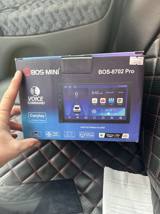 Продаи андроид магнитолу Bos Mini