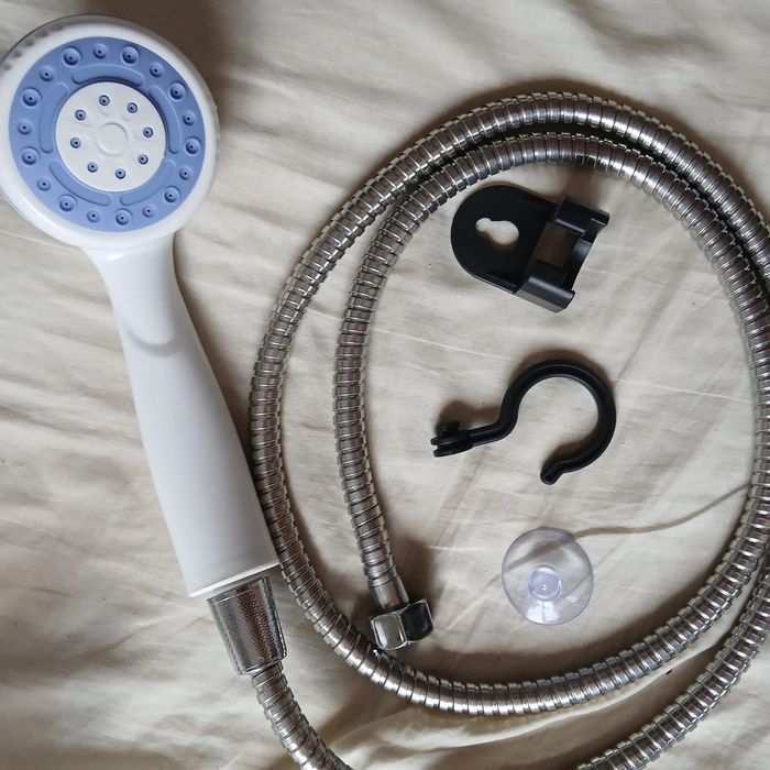 Duș portabil electric pentru camping, acumulator de 2000mAh, ABS,nou