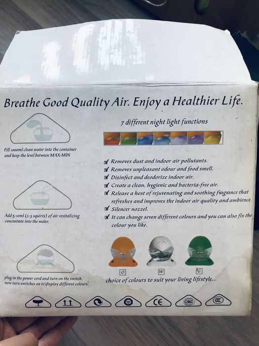 Увлажнитель воздуха Rainbow air