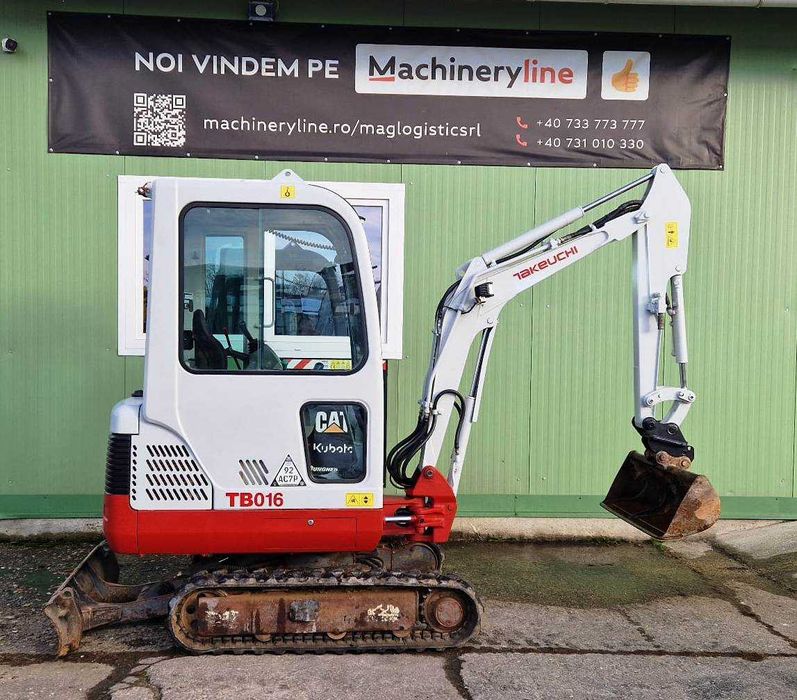 miniexcavator Takeuchi TB016