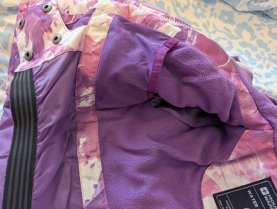 Детско ски яке за момиче 2 - 3 г. 98 см Mountain Warehouse