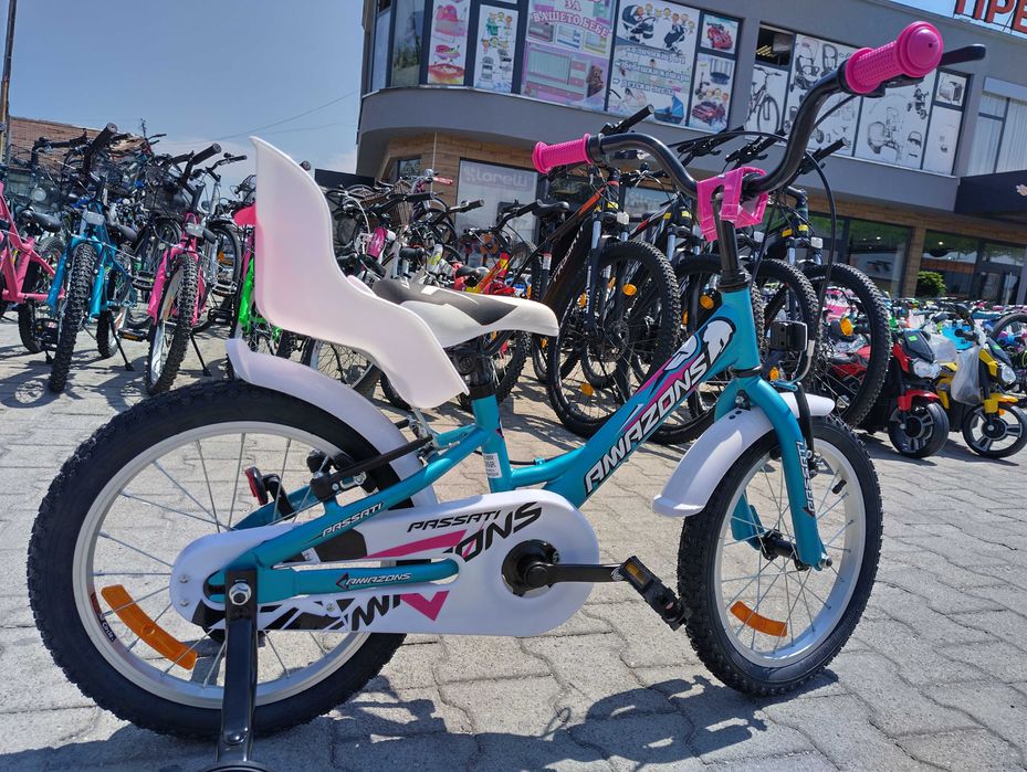 PASSATI Велосипед 16" AMAZONS син