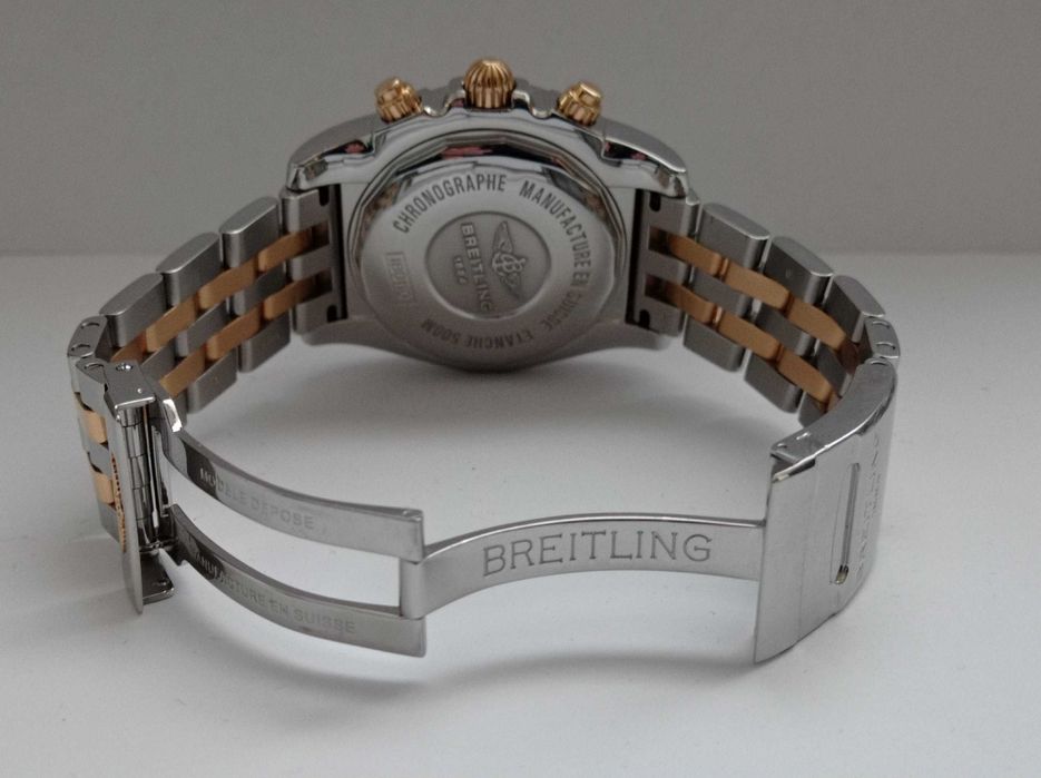 Breitling Chronomat 44 B01 IB0110 18ct rose gold/steel