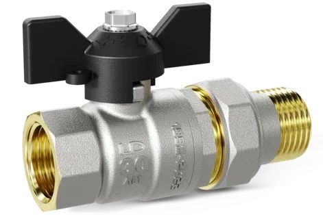 Кран  приварной LD (ЛД) с вертикальным/горизонтальным редуктором