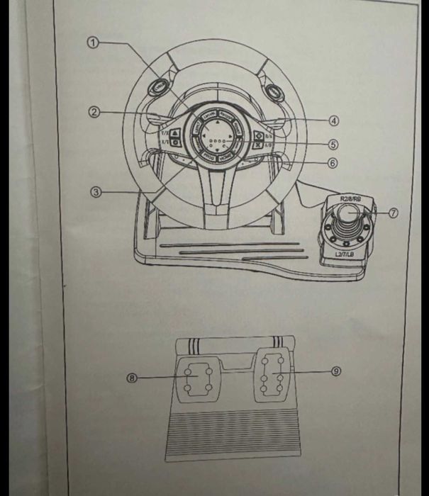 Геймърски волан с педали Tracer Roadster (PC/PS4/XBOX)-лека забележка