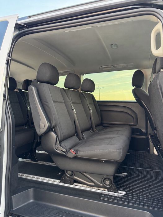 Mercedes-Benz Vito 2020 2.0 Model Extra-Lung 8+1 Locuri Cutie Automata 9G-Tronic Euro 6
