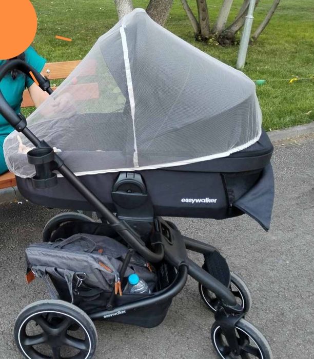 Бебешка количка Easywalker Harvey 3 – пълен комплект + кошница за кола Cybex Aton 5