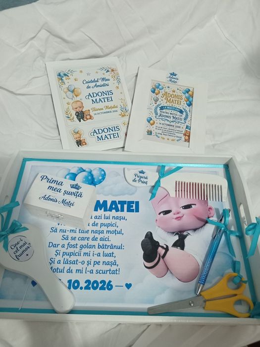 Set moț/turtă personalizate