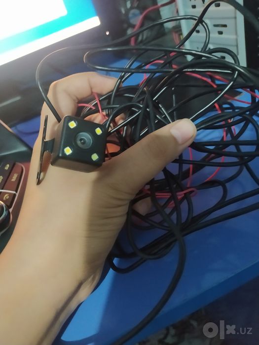 Monitorli magitafon va soniy videoregistrator kamerasi