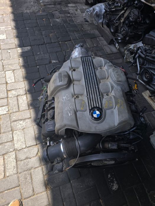 Двигатель и АКПП на БМВ е65 В44