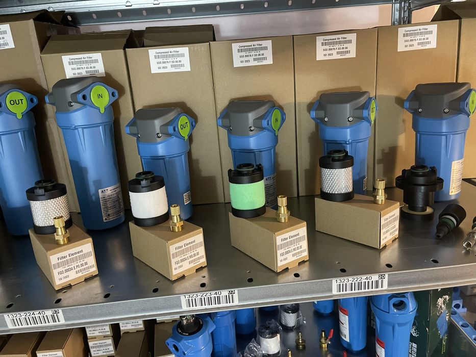 Filtre ATS retea aer - Baterii - Regulatoare - Lubrificator scule