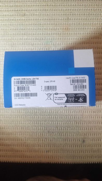 Процесор Intel Core i5-14400 BOX