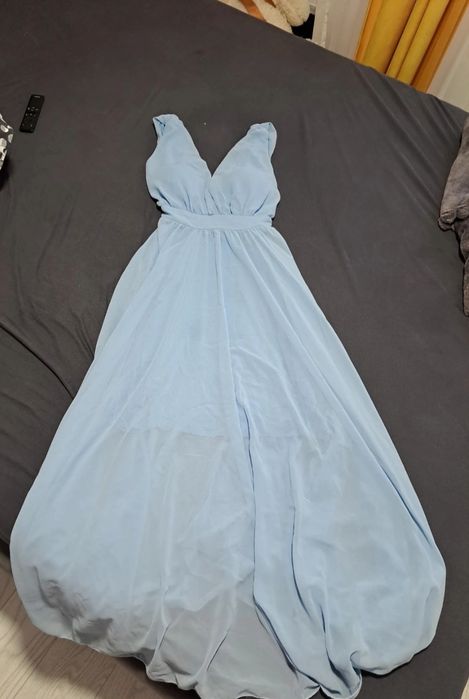 Rochie albastra eleganta