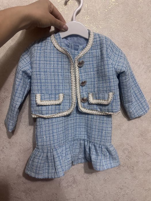 Твидовый детский костюм