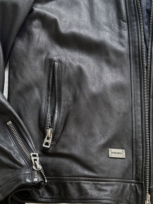 Оригинално мъжко кожено яке от естесвена кожа DIESEL