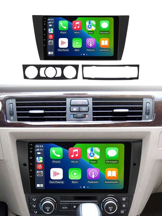 Navigatie Android 14 Bmw Seria 3 E90 91 92  1/8 Gb Waze CarPlay CAMERA