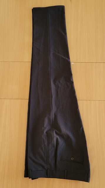 Pantaloni barbati stofa maro inchis cafea 52 L-XL 94cm