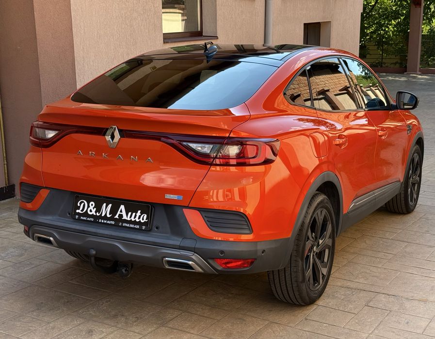 Renault Arkana 1.6 Hybrid E-Tech RS-line cu RAR, Garantia  Group Renault, Apple Carplay