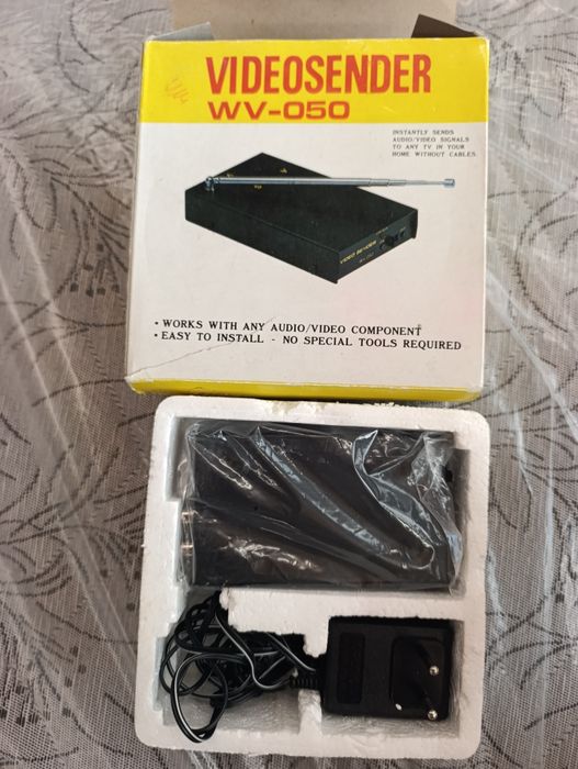 Ретро Безжичен Видеосендер Videosender WV-050 (Видео Предавател)