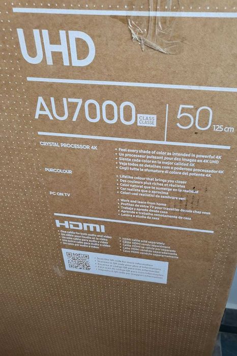 TV SIGILAT / Samsung LED Crystal Ultra HD 4K Smart 50" – 125 cm