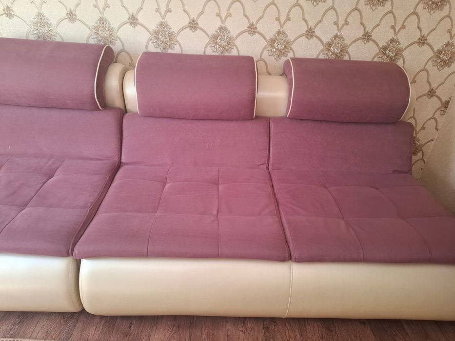 Раскладной диван с креслом