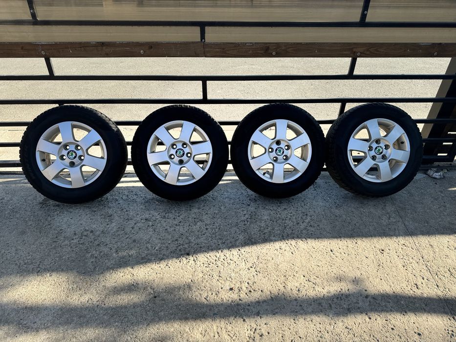 195 65 r15/5x112 Jante Anvelope Iarna M+S Pirelli