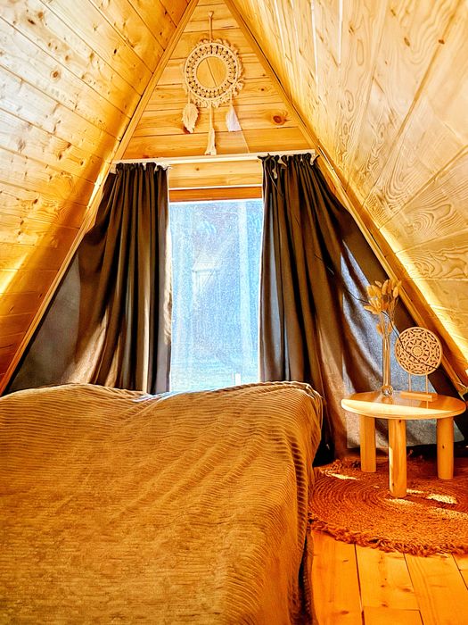 Уютный гостичный Домик A-frame