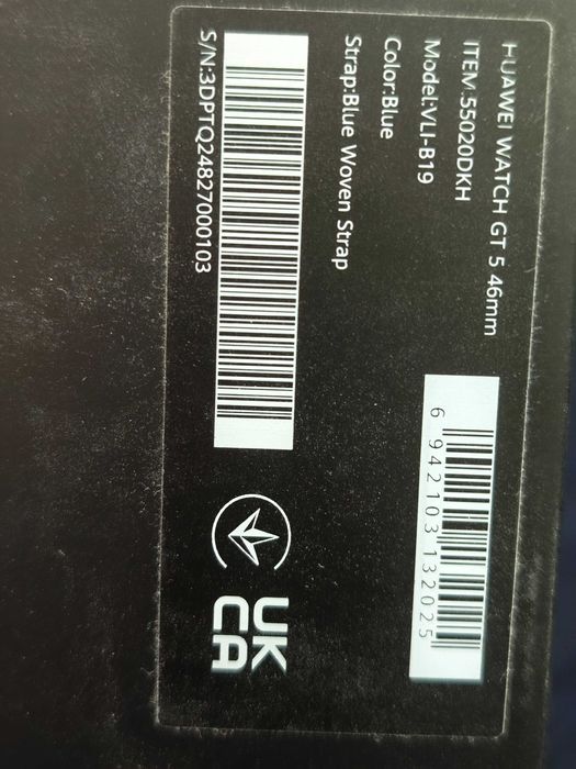 Huawei Watch GT 5, 46mm, от Германия,  синя каишка