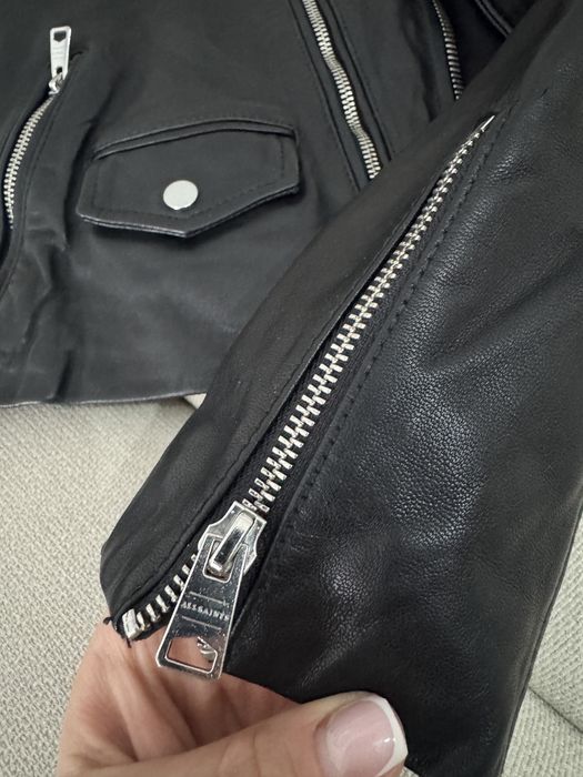 Geaca din piele naturala Allsaints