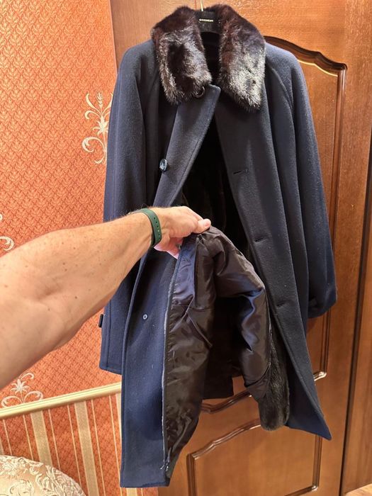 Пальто  мужское на меху