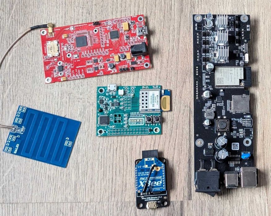 Xilinx Spartan 3 FPGA, PixyCam, rPi 3 CM, Decawave , XBEE