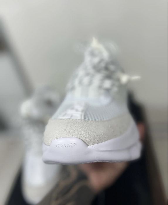 Adidasi versace chain reaction albi 40-43