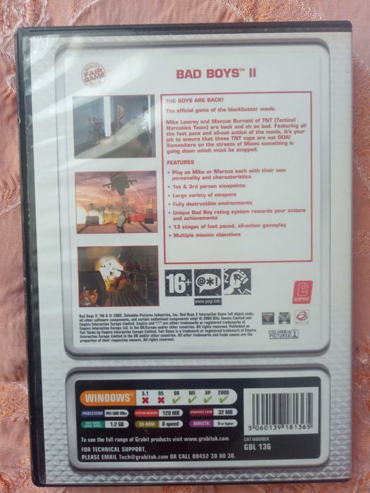 Bad Boys 2 - Видео Игра за PC