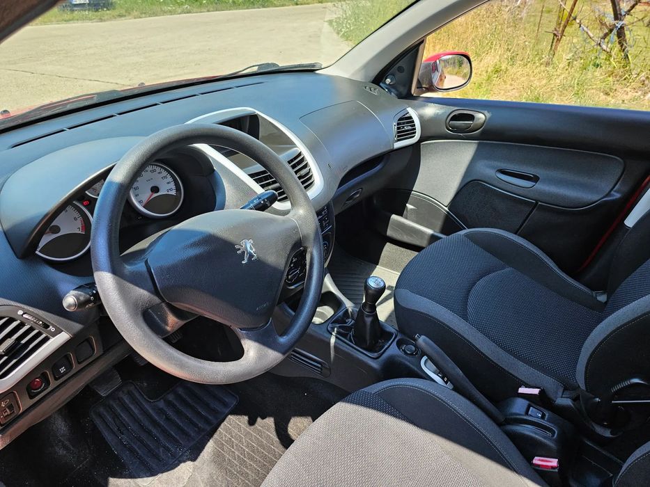 Peugeot 206 VANZARE IN RATE, AVANS 0. Peugeot 206+, 1.4 benzina, 2011, E5, AC