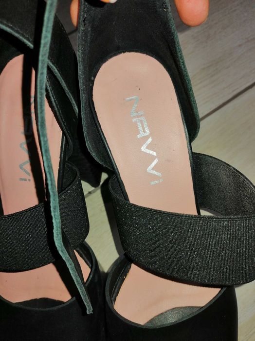 Високи Сандали от естествена кожа