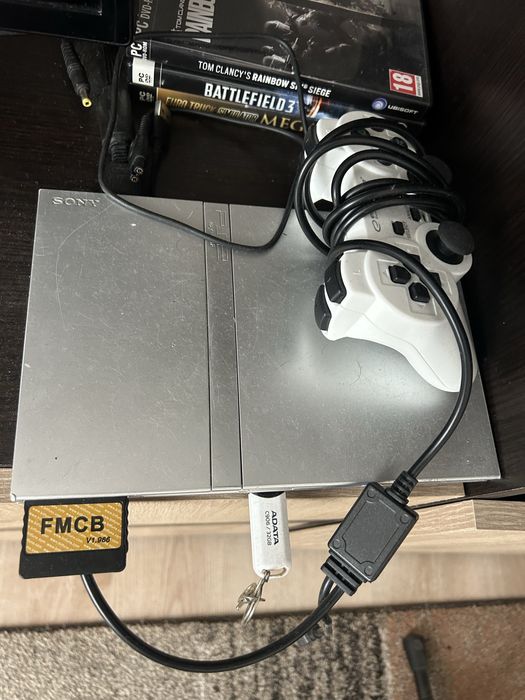 Ps2 slim modat+controller