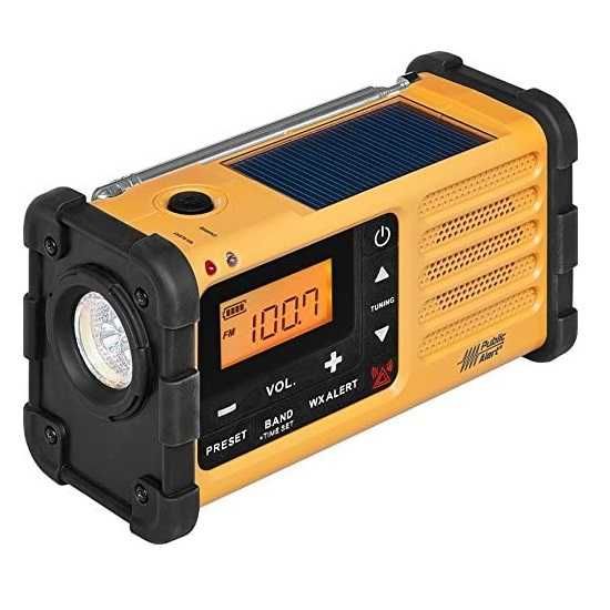 Радио Emergency Sangean MMR-88,жълт цвят,SURVIVOR M8