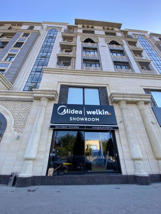 Большой холодильник MIDEA MDRM691MIE46 (стальной) на 530 л / Доставка