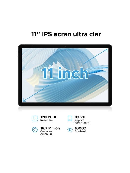 Tableta DOOGEE U11, 11 inch, 16GB RAM + 128GB ROM, 8580mAh, Android 15