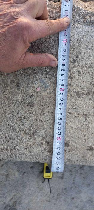 4 стъпала от естествен камък