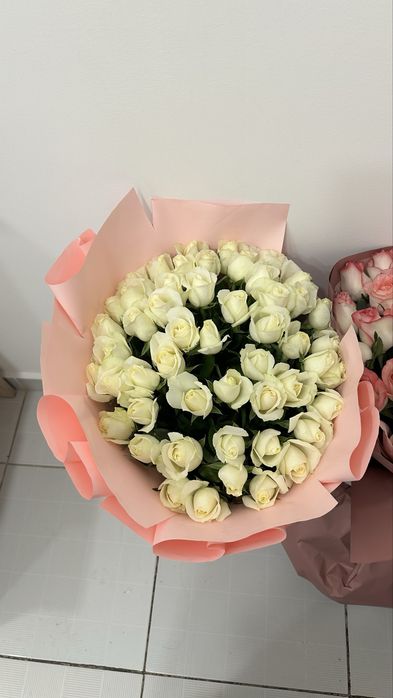 Продаю букет из 51 белой розы