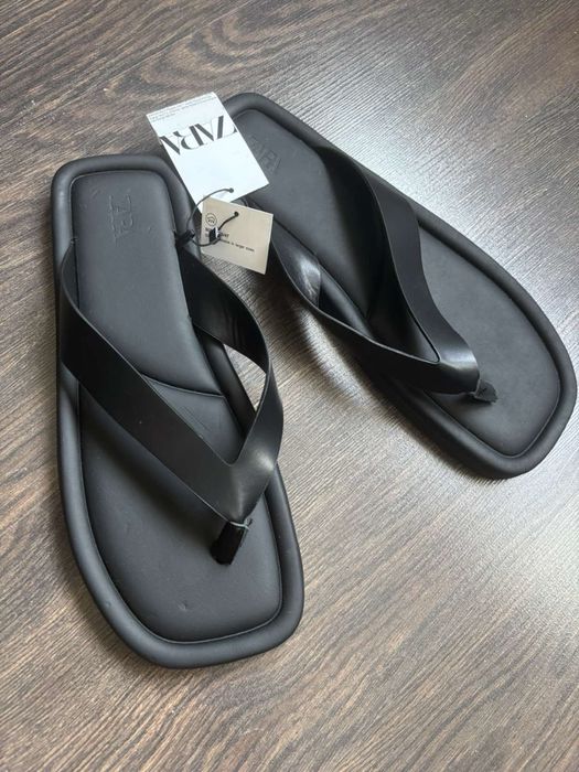 Мъжки чехли Зара/Zara 43 номер  НОВИ!
