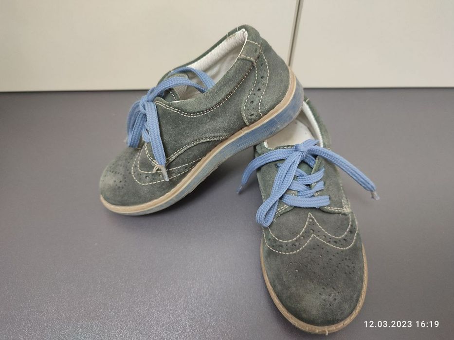 Замшевые ботиночки