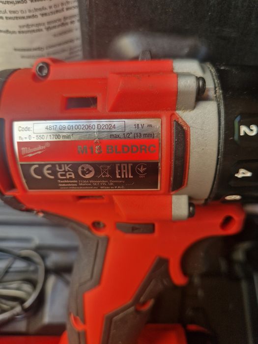 Autofiletanta Milwaukee M18 BLDDRC brushless