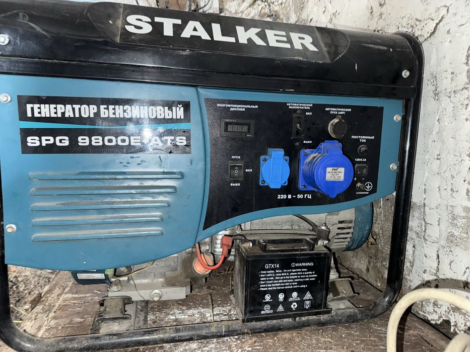 Бензиновый генератор stalker