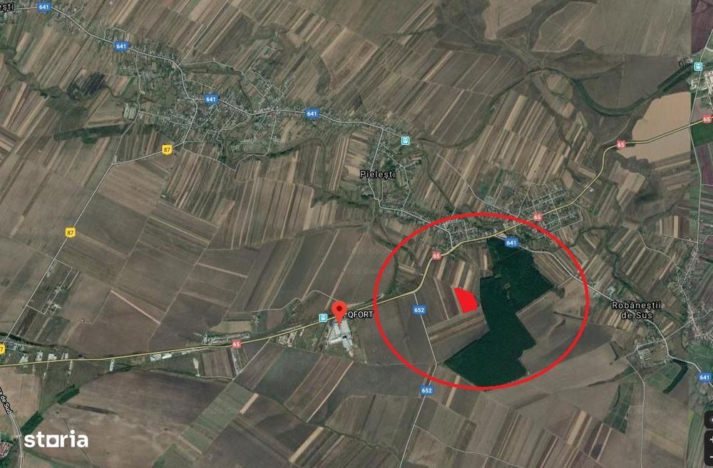 Loturi Teren Intravilan/Extravilan Craiova/Pielesti 609mp, 24 - 29/mp