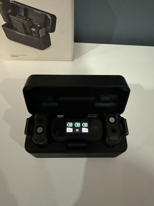 Lavaliere DJI MIC 1 2TX+1RX + Charging case