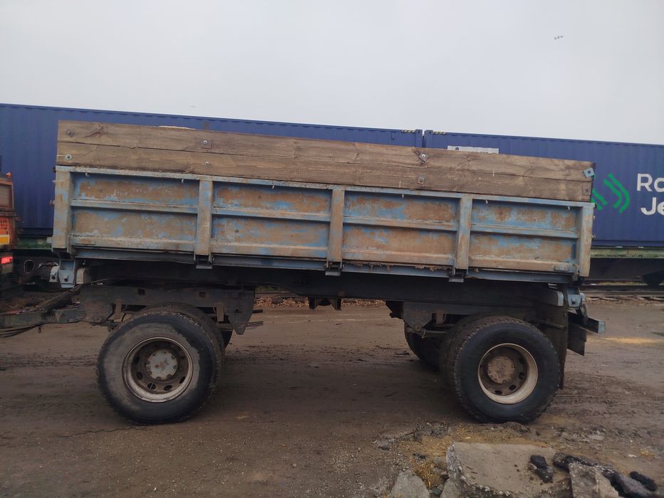 Камаз самосвал с прицепом