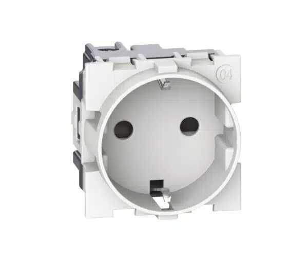 Контакт Legrand Living Now  ШУКО 2P+E 2 мод. 16A детска защита