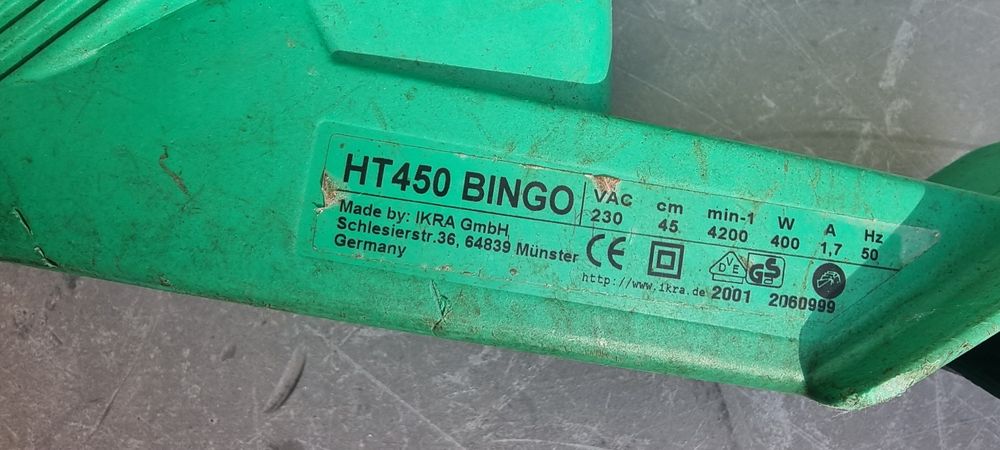 Електрически храсторез Bingo 400w